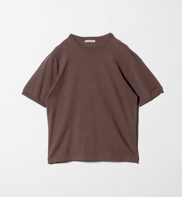 UNITED ARROWS「コットン ニット Tシャツ」|Tシャツ・カットソー|