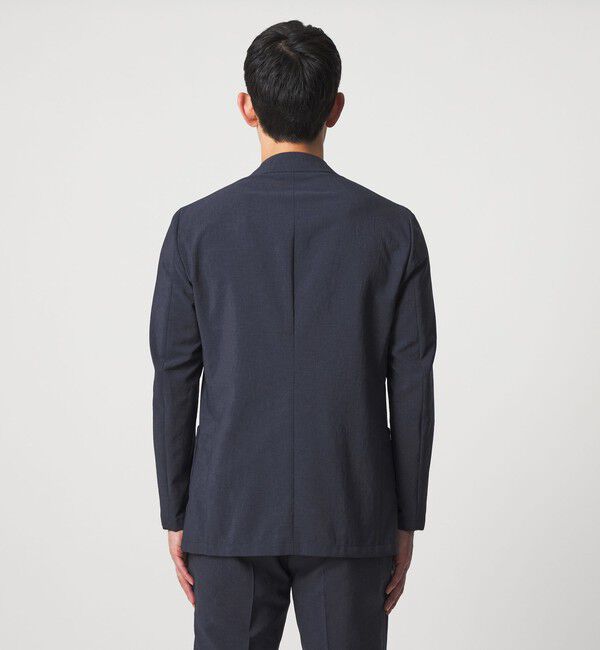 UNITED ARROWS「ポリエステル T＆T ダブル 4ボタン テーラードジャケット UA COZY ウォッシャブル ヨコストレッチ」|テーラードジャケット|