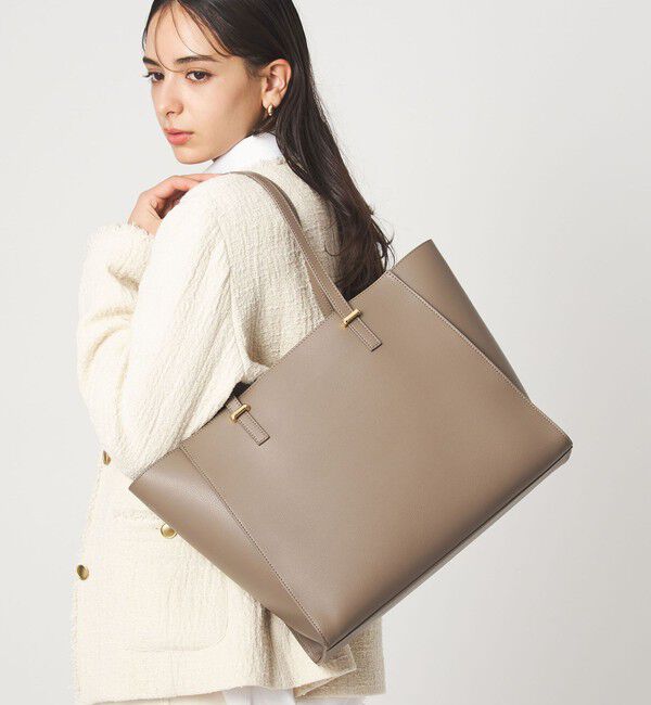 UNITED ARROWS green label relaxing「【WEB限定】ワンポイント シンプル トートバッグ（ソフトPCバッグ付） / A4 / 通勤」|トートバッグ|