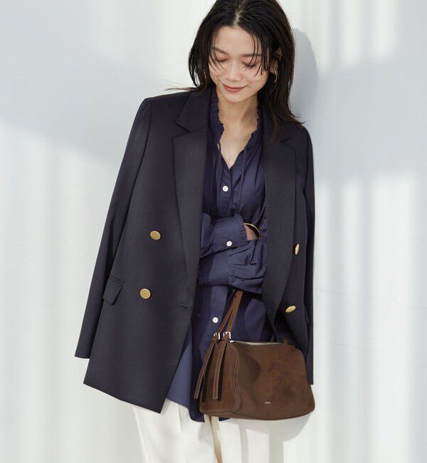 UNITED ARROWS green label relaxing「［size SHORTあり］Greed グリード ダブル ジャケット ウォッシャブル」|テーラードジャケット|