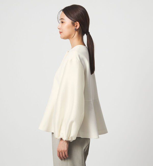 UNITED ARROWS green label relaxing「［size SHORTあり］fleurie(フルリー) フォルム ジャケット」|ノーカラージャケット|