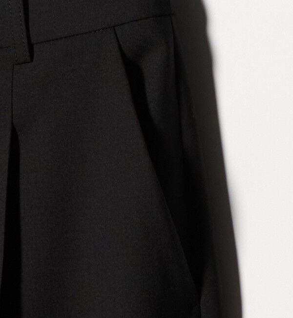 UNITED ARROWS green label relaxing「［size SHORT/TALLあり］カチリラ ストレート パンツ ブラック」|スラックス|