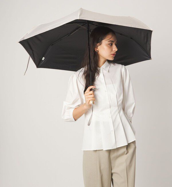 UNITED ARROWS green label relaxing「【別注】＜because＞パイピング 折りたたみ傘 晴雨兼用 レイン UVカット」|傘|