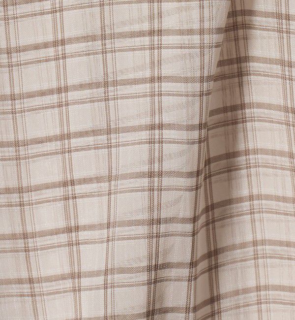 UNITED ARROWS green label relaxing「シースルー チェック シャツ / キッズ  140cm-160cm」|シャツ・ブラウス|