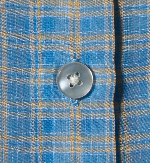 UNITED ARROWS green label relaxing「シースルー チェック シャツ / キッズ  140cm-160cm」|シャツ・ブラウス|