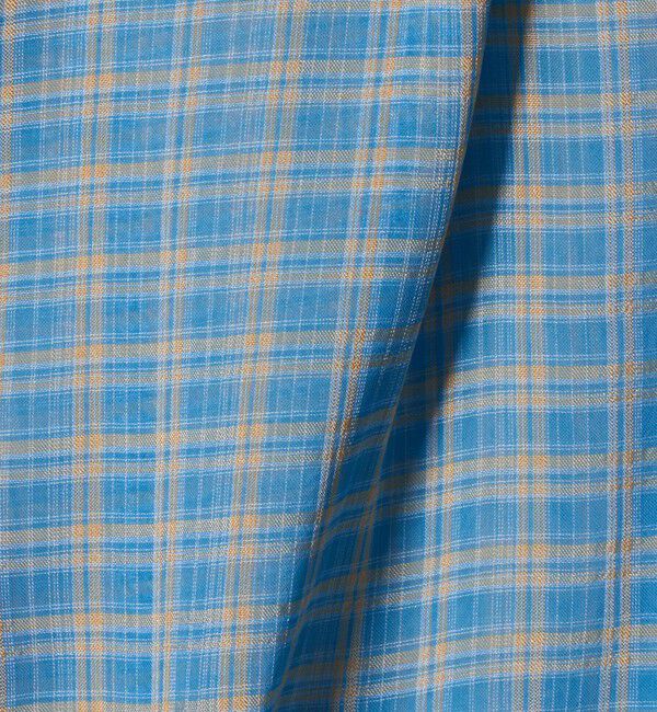 UNITED ARROWS green label relaxing「シースルー チェック シャツ / キッズ  140cm-160cm」|シャツ・ブラウス|