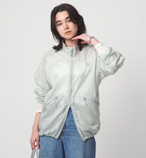 UNITED ARROWS green label relaxing「【WEB限定】＜THE NORTH FACE＞GAR ウインドジャケット」|ブルゾン・スタジャン|LT.GRAY