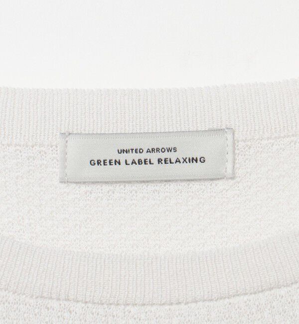 UNITED ARROWS green label relaxing「ハニカム タック スリーブ プルオーバー ニット」|ニット・セーター|