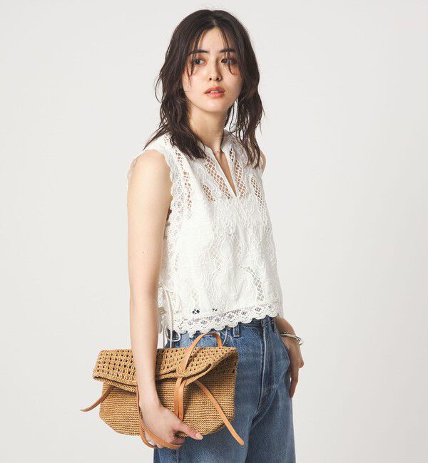 UNITED ARROWS green label relaxing「エンブロイダリー ベスト」|ベスト・ジレ|