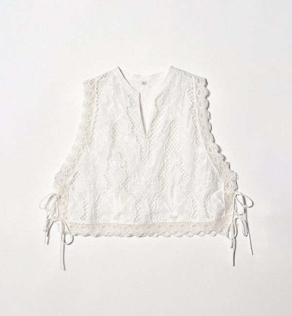 UNITED ARROWS green label relaxing「エンブロイダリー ベスト」|ベスト・ジレ|