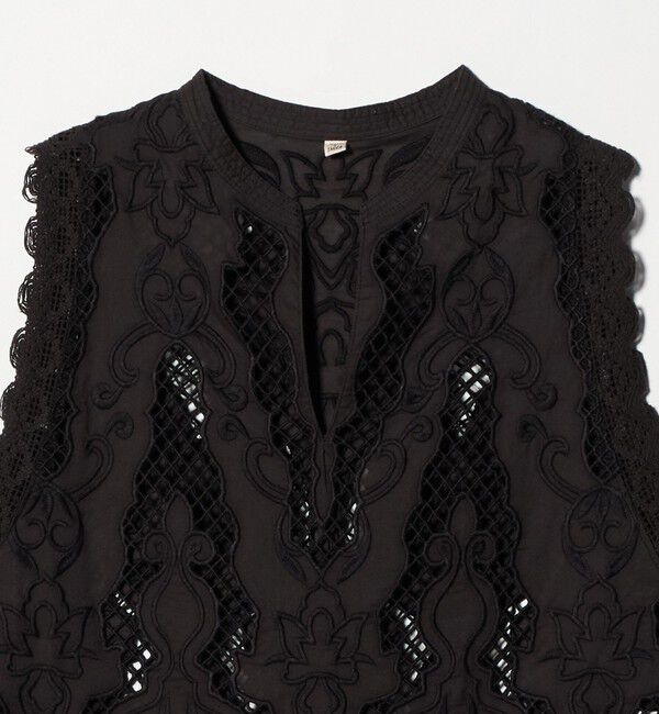 UNITED ARROWS green label relaxing「エンブロイダリー ベスト」|ベスト・ジレ|