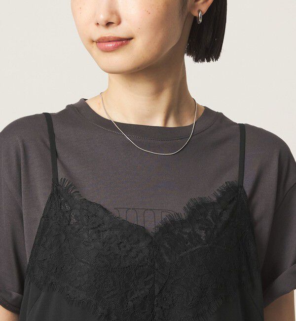 UNITED ARROWS green label relaxing「レース Vネック キャミソール ワンピース」|ワンピース|