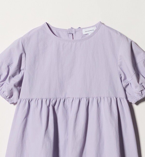 UNITED ARROWS green label relaxing「バックリボン タッサー ワンピース / キッズ 100cm-130cm」|ワンピース|