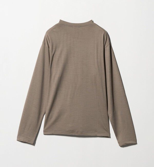 STEVEN ALAN「＜Steven Alan＞ウール ジャージー ロングスリーブ Tシャツ」|Tシャツ・カットソー|