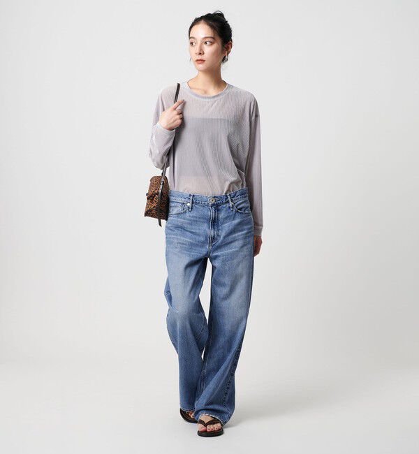 BEAUTY&YOUTH UNITED ARROWS「＜upper hights＞THE NIECE MID RISE デニムパンツ」|デニム|