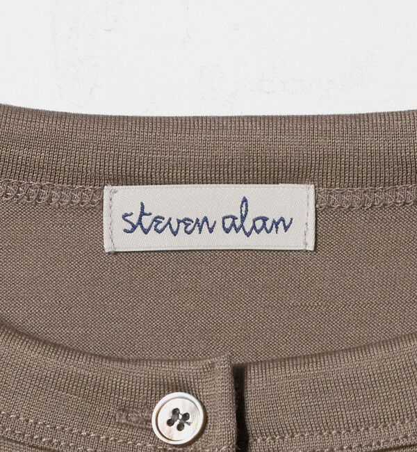 STEVEN ALAN「＜Steven Alan＞ウール ジャージー カーディガン」|カーディガン|