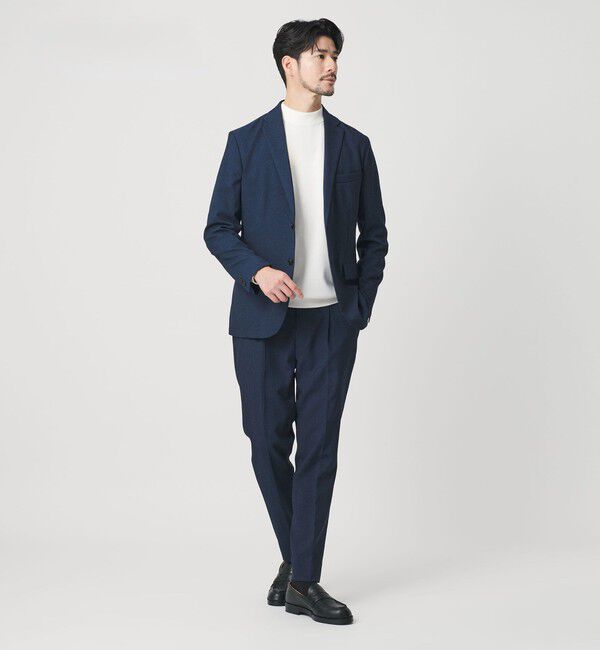 BEAUTY&YOUTH UNITED ARROWS「【WEB限定 WARDROBE SMART】LANATEC セットアップ/背抜きジャケット＆イージーパンツ」|スーツ|ROYAL