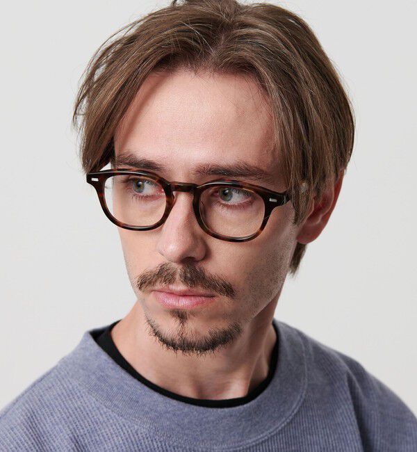 BEAUTY&YOUTH UNITED ARROWS「【別注】＜KANEKO OPTICAL（金子眼鏡）＞John ジョン アイウェア」|メガネ|DK.BROWN