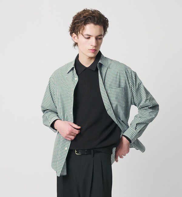 BEAUTY&YOUTH UNITED ARROWS「ブロード チェック レギュラー シャツ FORM型 」|シャツ・ブラウス|KELLY