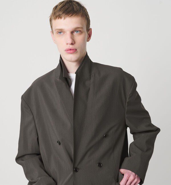 MONKEY TIME「RENU TROシリーズ ダブル ブレスト ジャケット -セットアップ対応-」|テーラードジャケット|