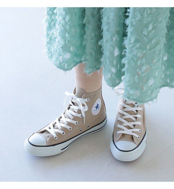 Ray BEAMS 「CONVERSE / ALL STAR HICOLORS HI 21SS」|スニーカー|BEIGE