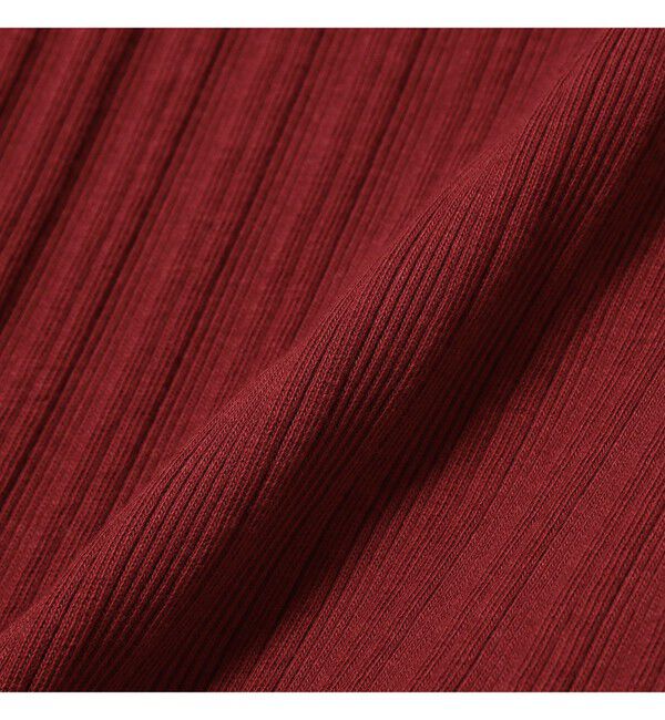 Ray BEAMS 「RIB キリカエ アシメネック Tシャツ」|Tシャツ・カットソー|