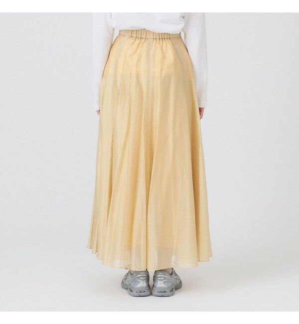 Ray BEAMS 「シアー エアリー フレア スカート」|スカート|