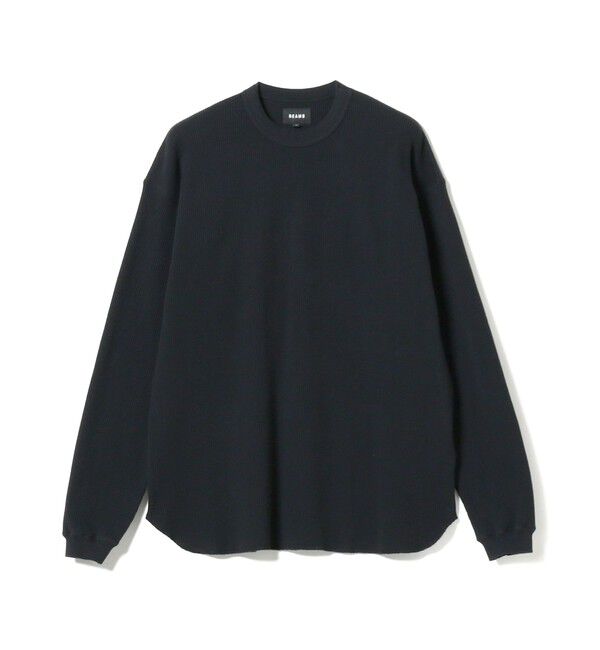 BEAMS「ルーズ クルーネック サーマル」|Tシャツ・カットソー|