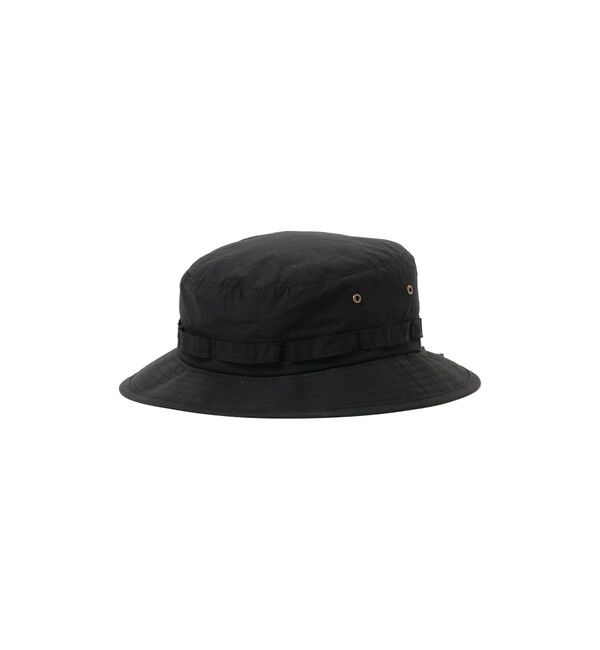 BEAMS PLUS「BEAMS PLUS / コーデュラ ナイロン リップストップ ジャングルハット」|その他|BLACK