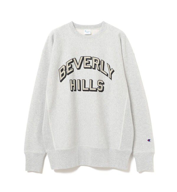 BEAMS「【別注】Champion / シティ クルー スウェット」|スウェット・ジャージ|S.GRAY