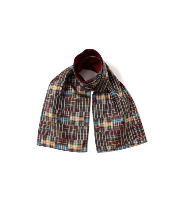 BEAMS PLUS「Silk Cashmere Reversible Stole」|マフラー|WINE