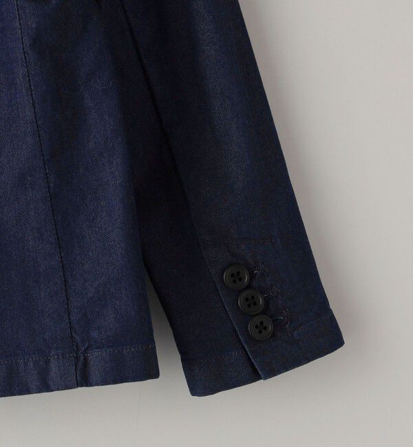 SHIPS KIDS「ARCH＆LINE:125cm / インディゴ ベーシック ジャケット」|テーラードジャケット|