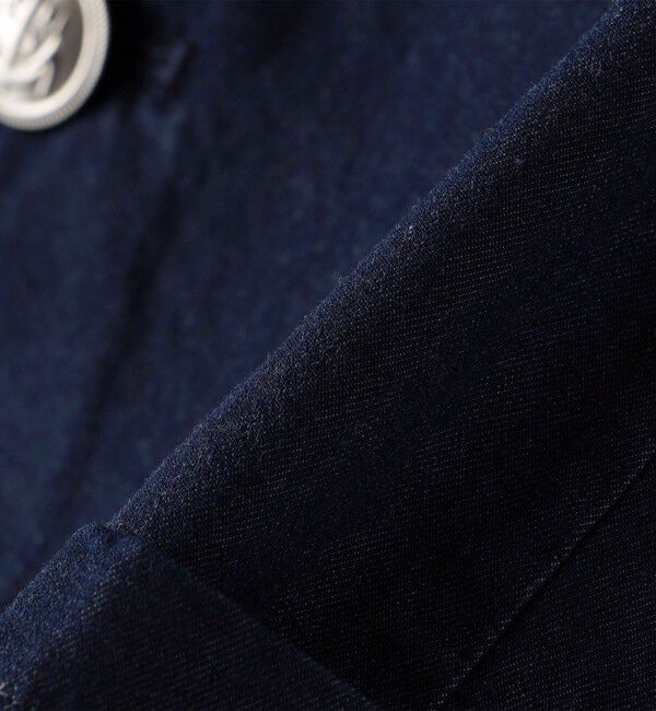 SHIPS KIDS「ARCH＆LINE:125cm / インディゴ ベーシック ジャケット」|テーラードジャケット|