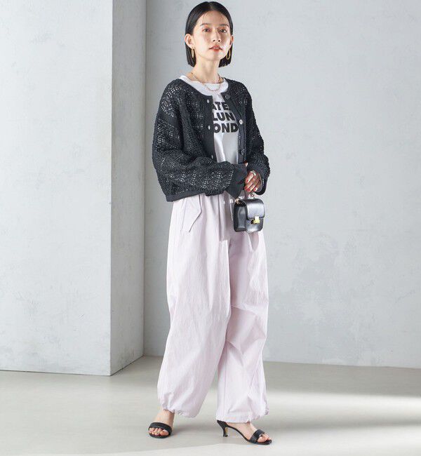 SHIPS for women「ローズ ペトール ロング スリーブ プリント TEE」|Tシャツ・カットソー|