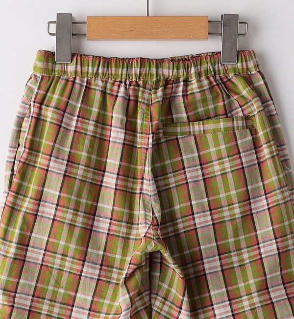 SHIPS KIDS「SHIPS KIDS:100～130cm / コットン チェック ショート パンツ」|その他|