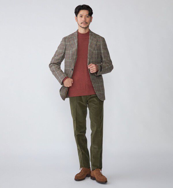 SHIPS「【SHIPS別注】PIACENZA: ウール ミドルゲージ モックネック ニット」|ニット・セーター|