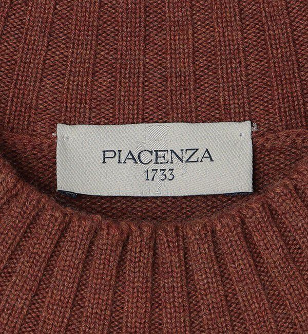SHIPS「【SHIPS別注】PIACENZA: ウール ミドルゲージ モックネック ニット」|ニット・セーター|