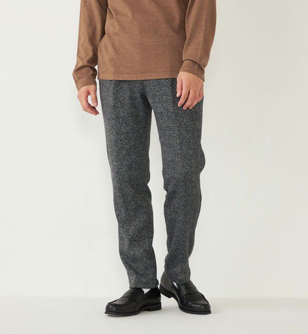 SHIPS Colors 「SHIPS Colors:セーターフリース イージー スラックス(セットアップ対応可能)」|スラックス|グレー