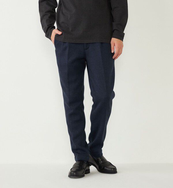 SHIPS Colors 「SHIPS Colors:セーターフリース イージー スラックス(セットアップ対応可能)」|スラックス|