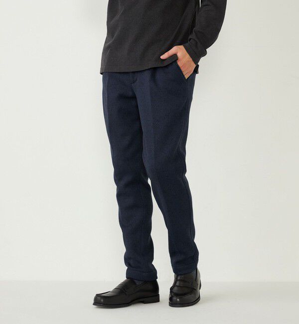 SHIPS Colors 「SHIPS Colors:セーターフリース イージー スラックス(セットアップ対応可能)」|スラックス|