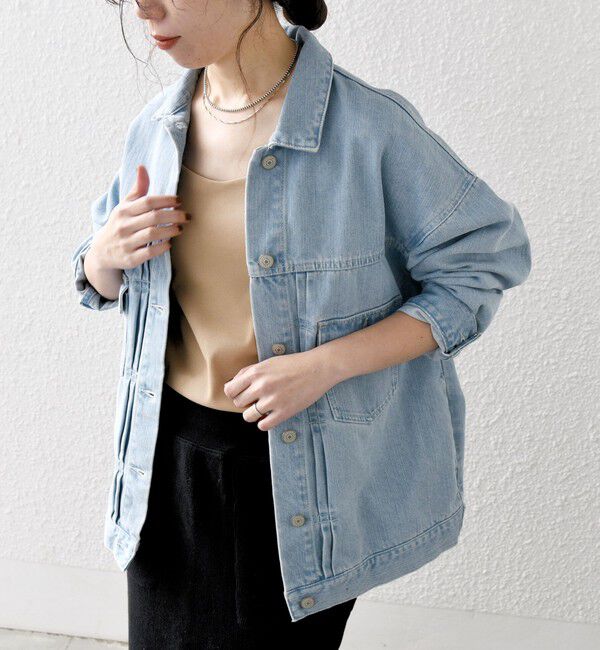 SHIPS any「《一部追加予約》SHIPS any:〈洗濯機可能〉デニム ジャケット［SHIPS any DENIM］」|デニムジャケット|