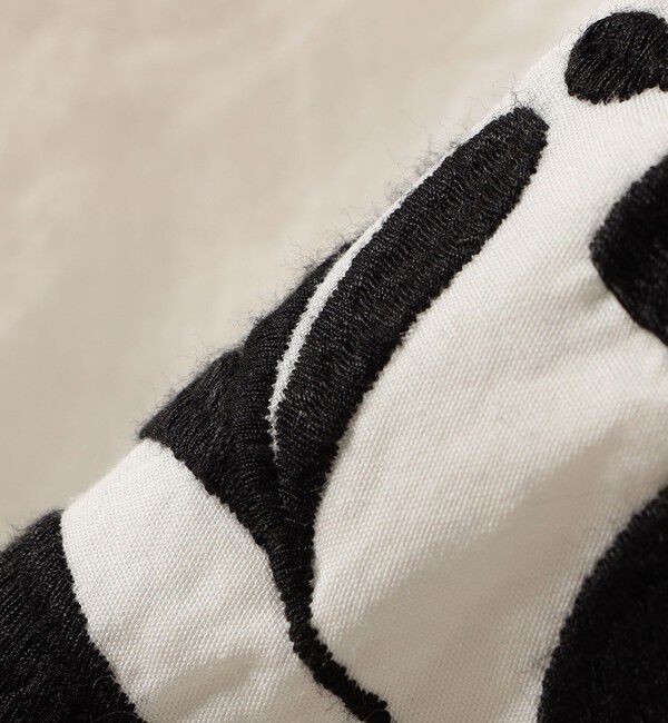 quaranciel「quaranciel:〈洗濯機可能〉エンブロイダリー スクエアネック ブラウス」|シャツ・ブラウス|