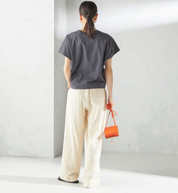 SHIPS for women「〈接触冷感〉ポンチ ドルマン TEE」|Tシャツ・カットソー|