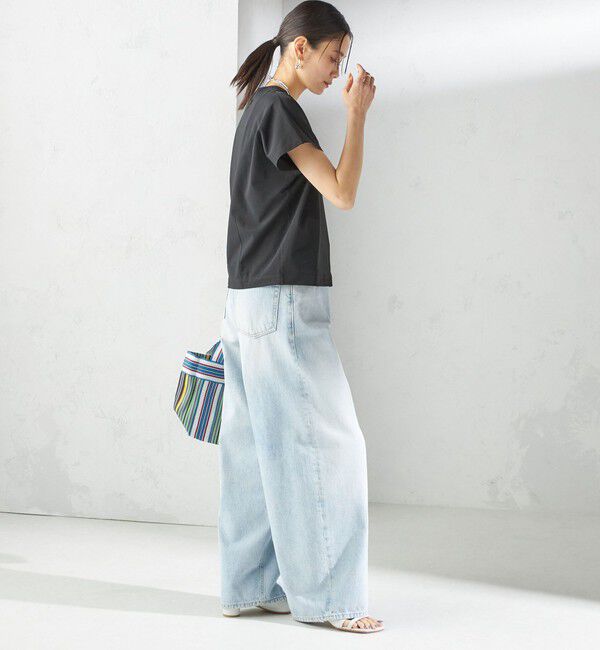 SHIPS for women「〈接触冷感〉ポンチ ドルマン TEE」|Tシャツ・カットソー|