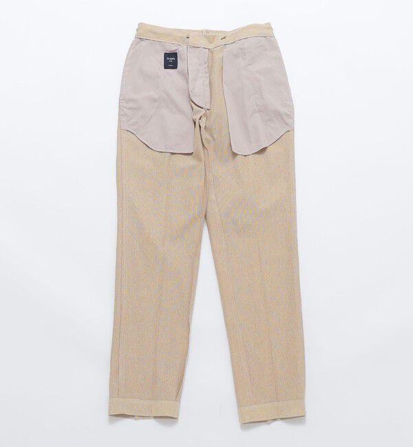 SHIPS Colors 「SHIPS Colors:〈洗濯機可能〉シャリル ジャージー イージー スラックス ベージュ」|スラックス|