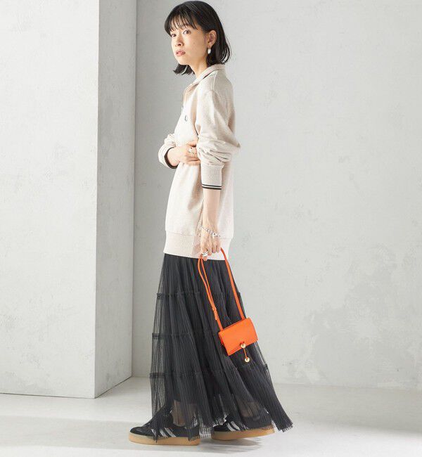 SHIPS for women「FRED PERRY: M3574 HALF ZIP SHIRT」|スウェット・ジャージ|