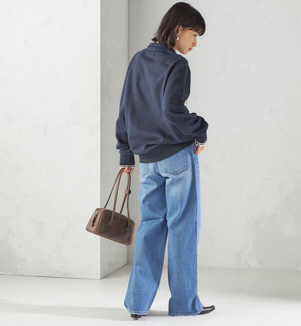 SHIPS for women「FRED PERRY: M3574 HALF ZIP SHIRT」|スウェット・ジャージ|