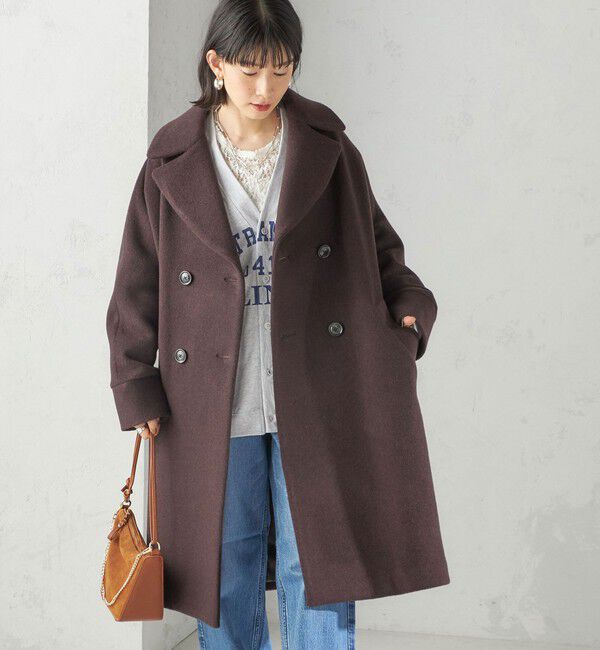 SHIPS for women「TICCA:テント コート」|その他|ブラウン