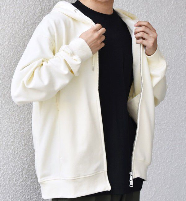 SHIPS any「SHIPS any: CLASSY バックタック スウェット ジップ パーカー◇」|パーカー|