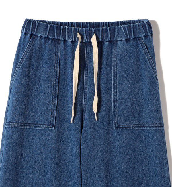 SHIPS Colors 「《一部追加予約》SHIPS Colors:〈洗濯機可能〉カットデニム ドロスト パンツ◆」|デニム|